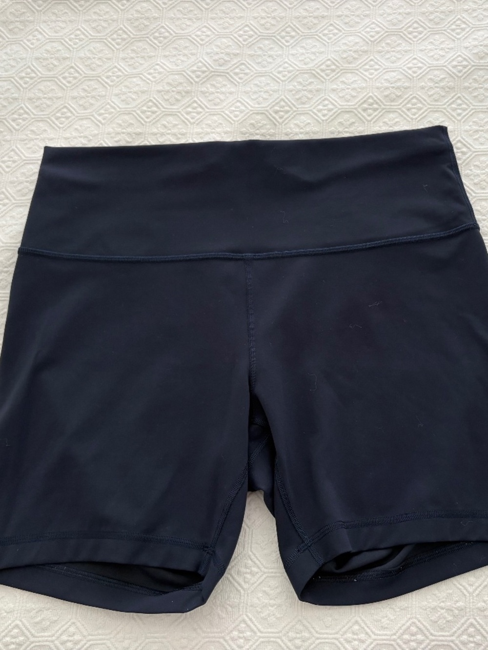 Lululemon Wunder Train High-Rise 6" Shorts True Navy Size 14 Everlux